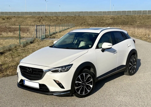 Mazda CX-3 cena 79500 przebieg: 73000, rok produkcji 2019 z Piława Górna małe 79